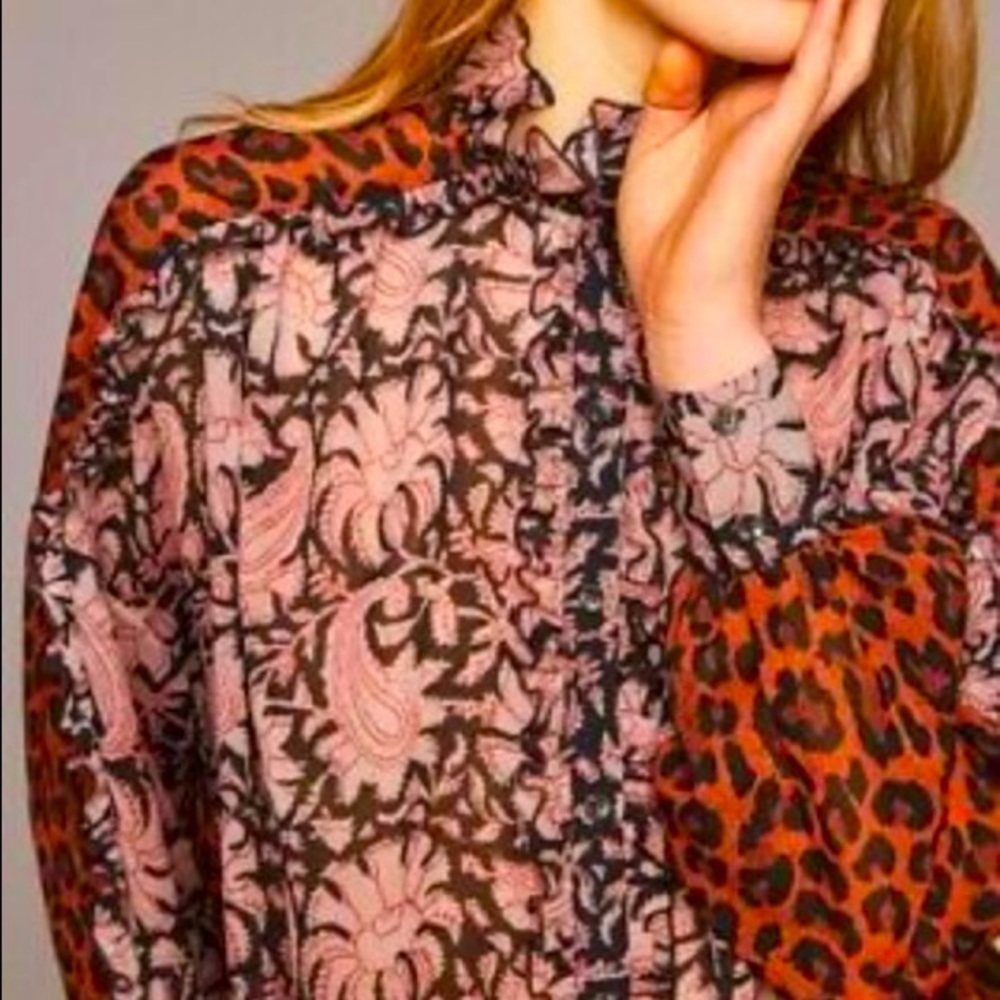 Antic Batik blouse